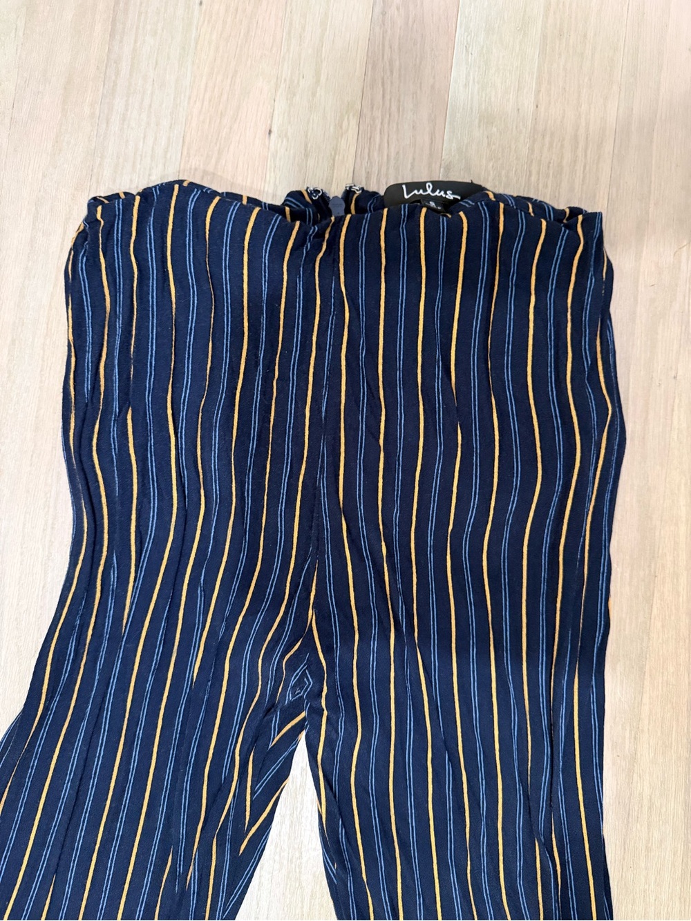 Lulu's Striped Cropped Pants